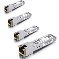 H!Fiber 4 Pack 1G SFP to RJ45 Module for High-Speed Networking