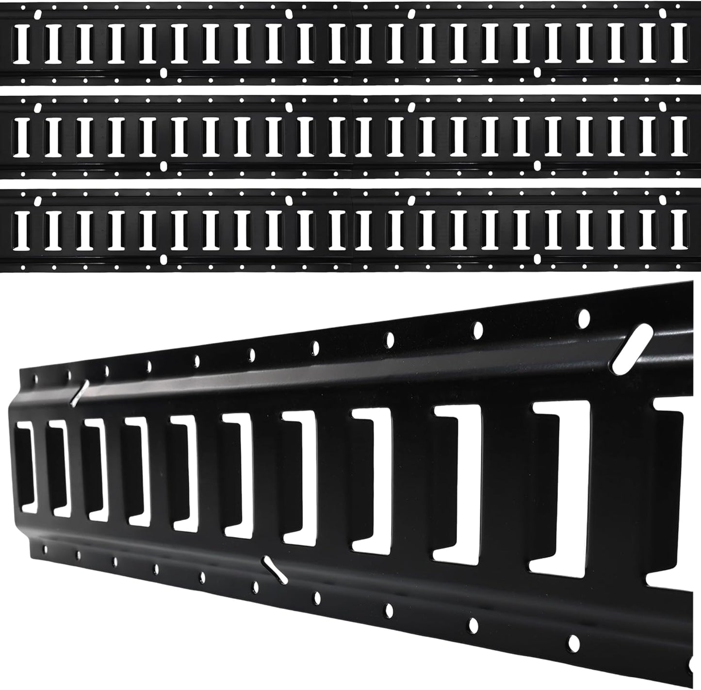 8ft E Track Tie Down Rail Kit for Heavy Duty Cargo Security