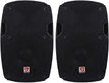 Rockville 2 SPG88 8 Passive DJ PA Speakers for Powerful Sound