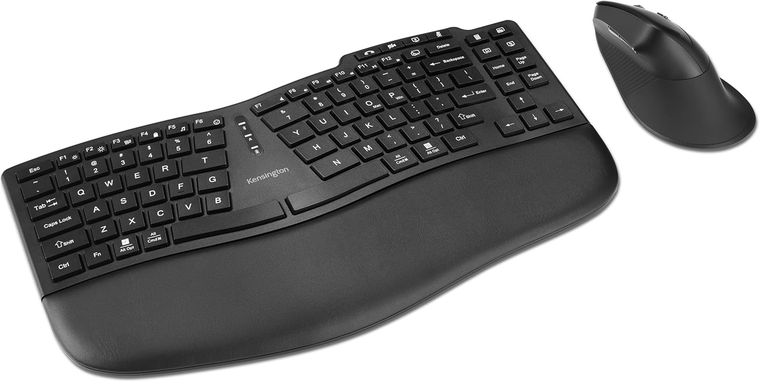 Kensington Ergo Wireless Keyboard & Mouse Set