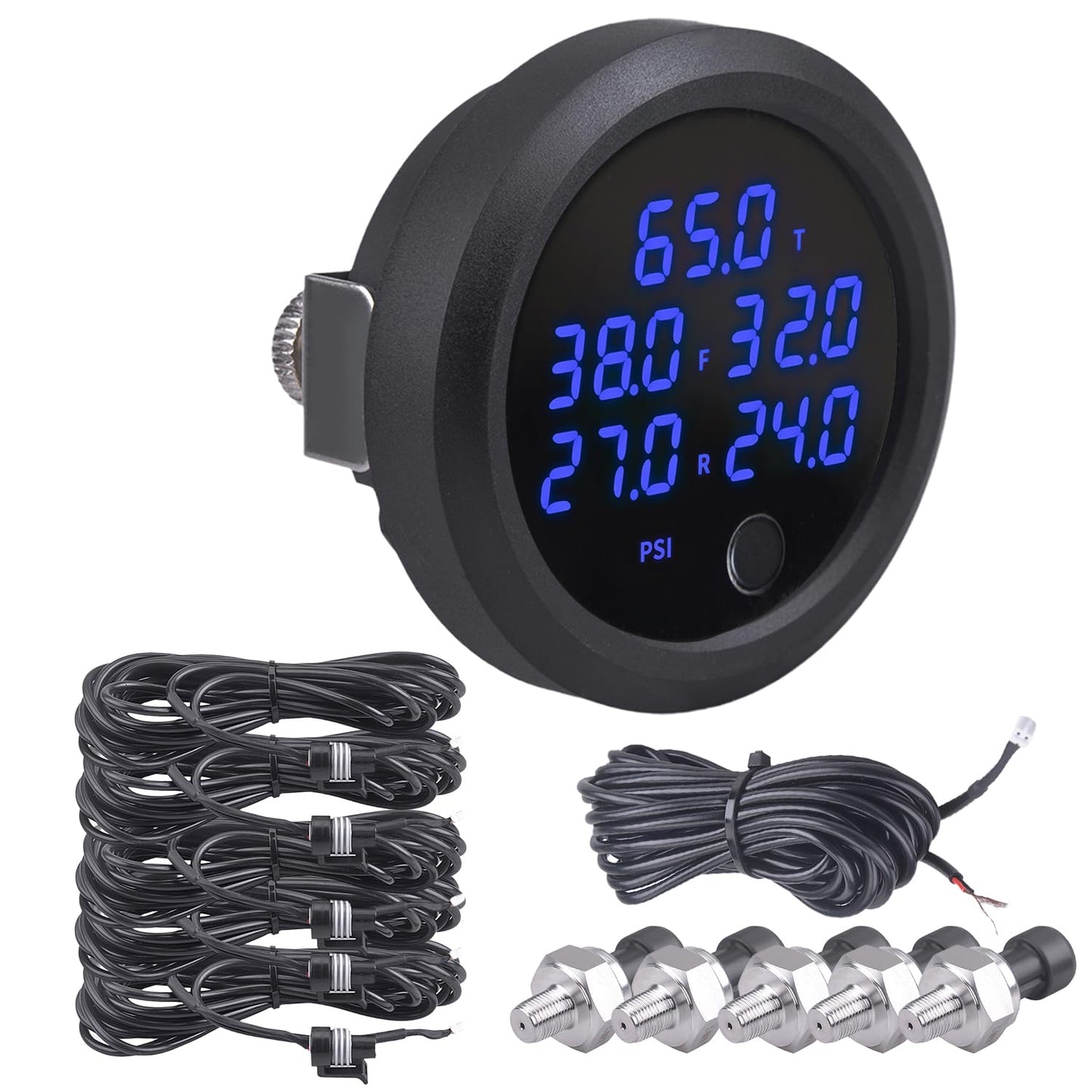 Five Display Air Suspension Gauge with 5 Sensors for Precision