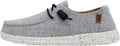 Hey Dude Womens Wendy Chambray Lace-Up Loafer - Lightweight Comfort in