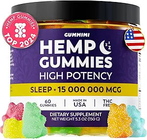 Hmp Gummies for Restful Nap - High Potency Organic Fruit Flavor