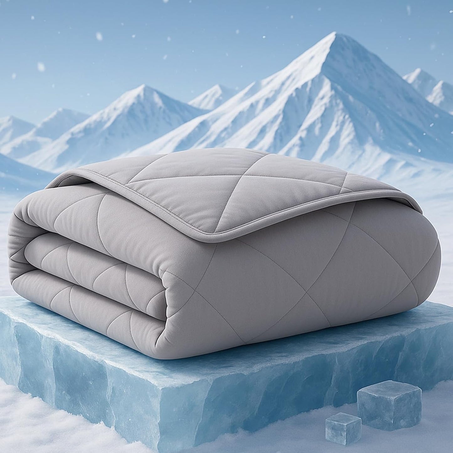 ZonLi Cooling Blanket for Hot Sleepers - Lightweight Summer Comfort
