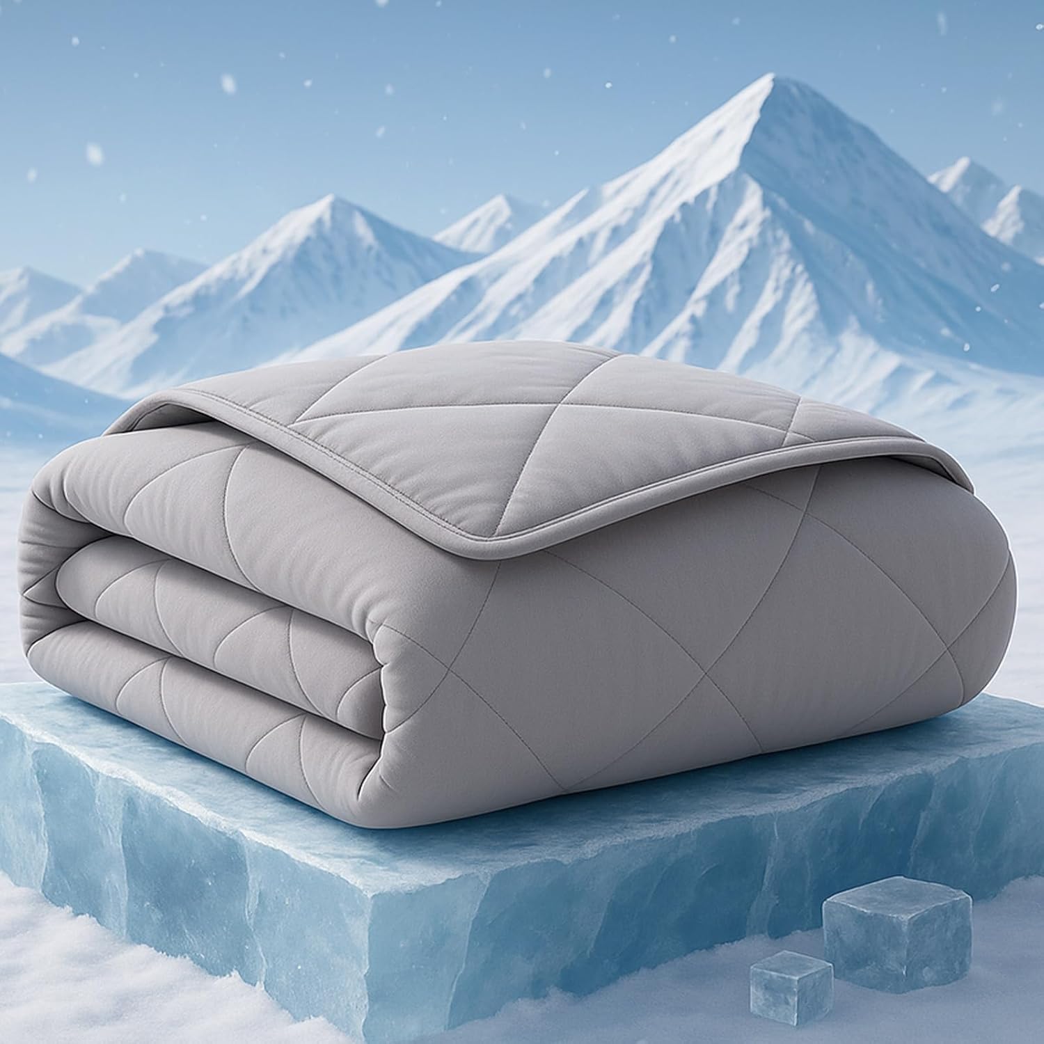 ZonLi Cooling Blanket for Hot Sleepers - Lightweight Summer Comfort