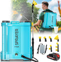 Backpack Sprayer 4 Gallon 80 PSI Adjustable Pressure - Electric Garden