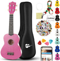 Soprano Ukulele Beginner Kit 21 in Rainbow Series - Easy Start