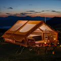 YOLENY 13x10FT Inflatable Tent: Spacious Waterproof Shelter with Skylight