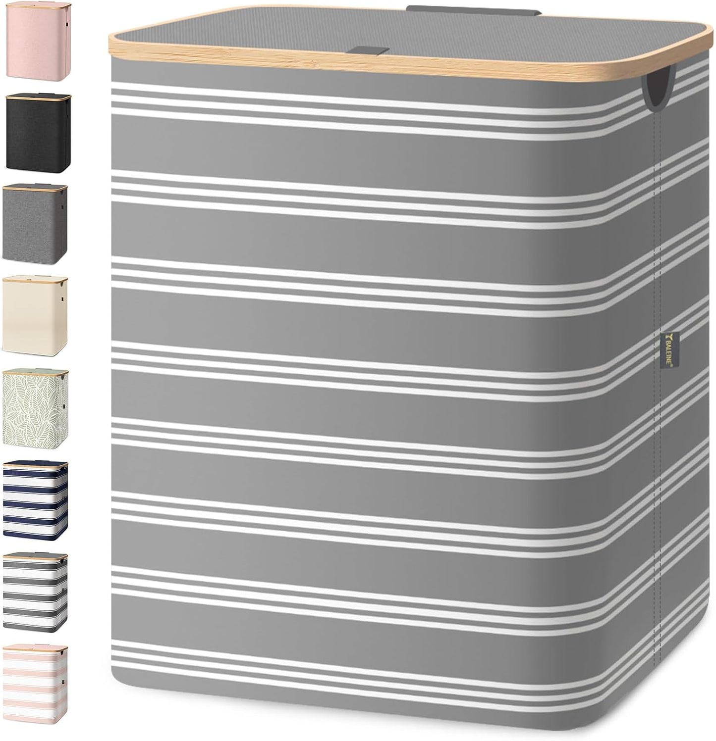 BALEINE Laundry Hamper with Lid for Stylish Home Organization