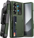Vihibii Galaxy Z Fold 6 Case with Belt Clip Holster - Full Body