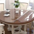 36 in Round Clear Table Cover Protector - 2mm Upgraded Clear Pad