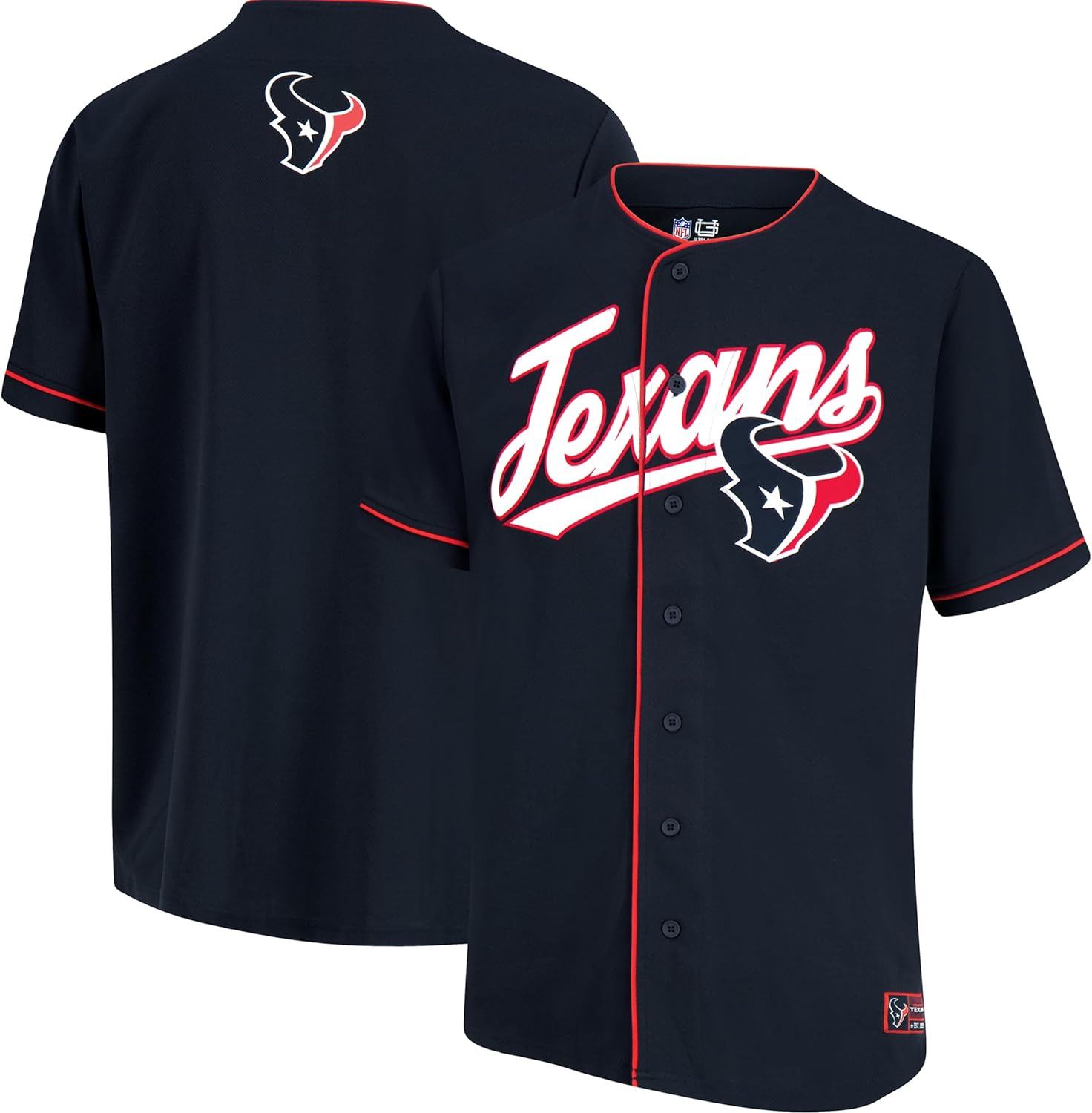 Ultra Game Men's Mesh Baseball Jersey Tee Shirt for NFL Fans