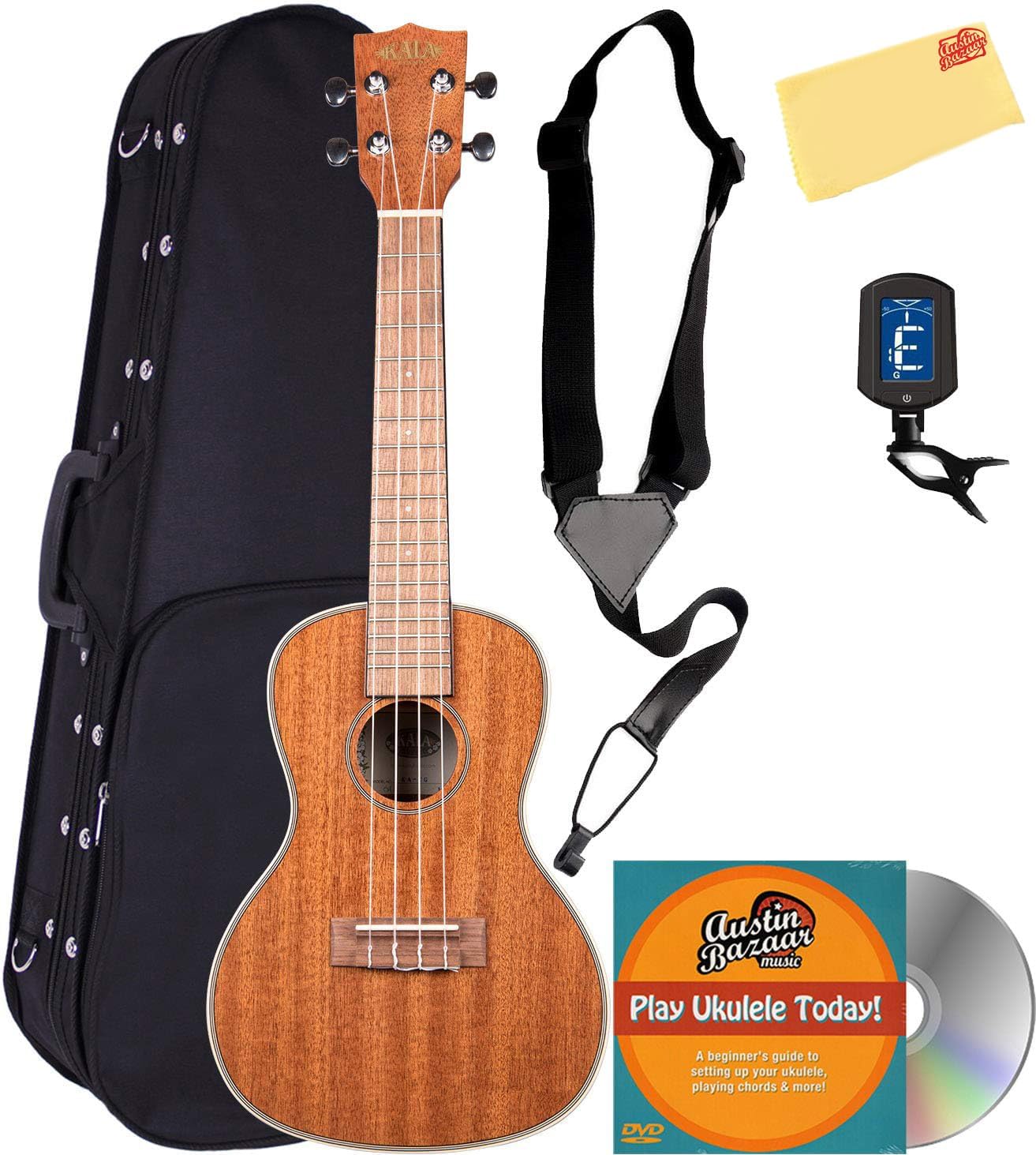 Kala KA-CG Glossed Mahogany Concert Ukulele Bundle Review