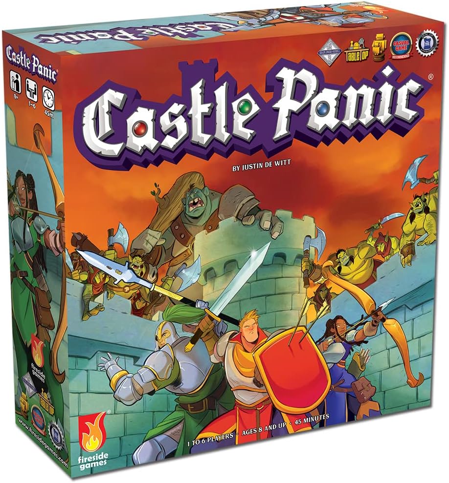 Castle Panic 2nd Edition Cooperative Board Game for All Ages