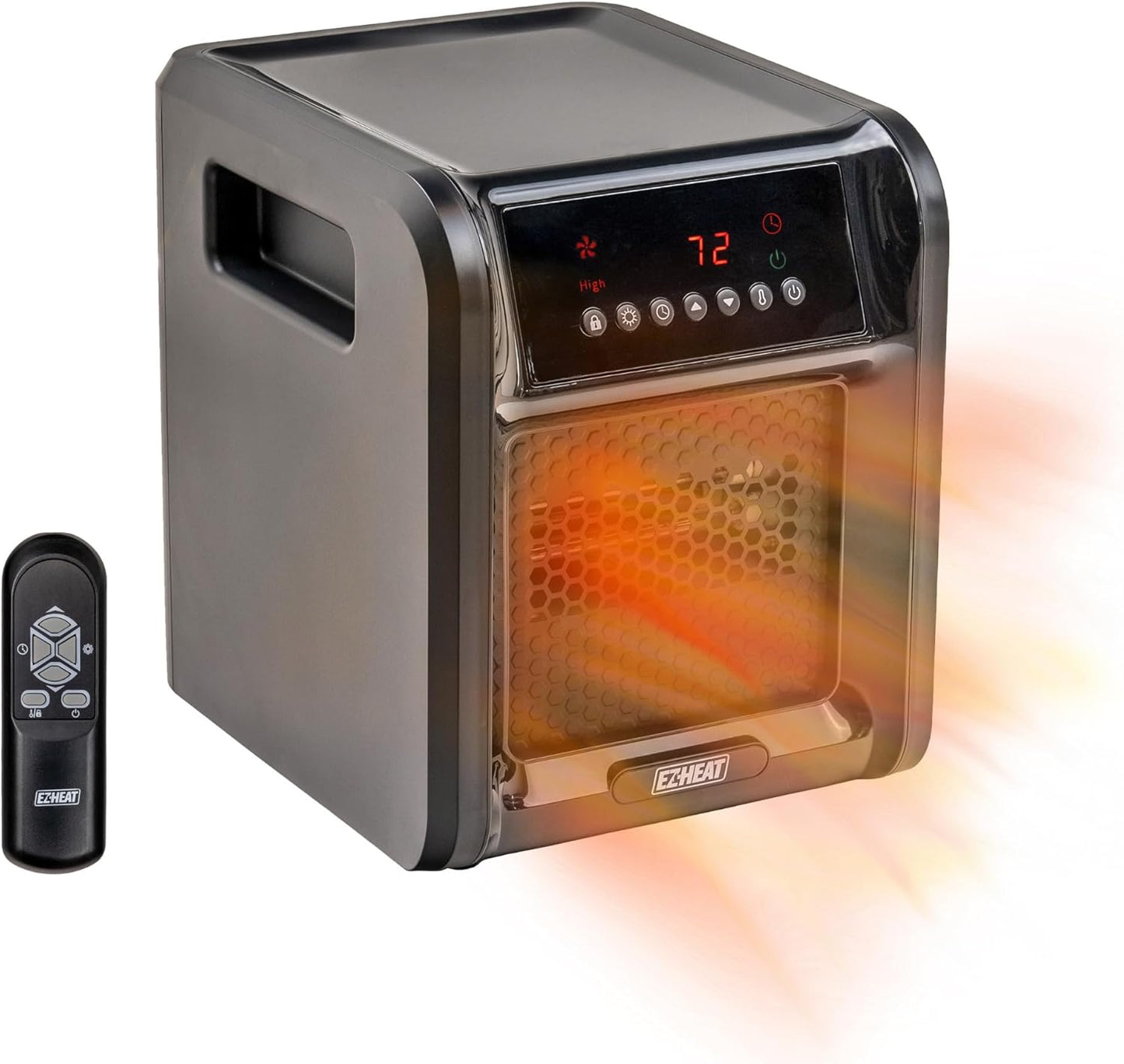 Efficient 6-Element Infrared Space Heater - EZ-HEAT
