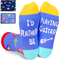 Guitar Socks for Kids - Funny Music Socks with Secret Message
