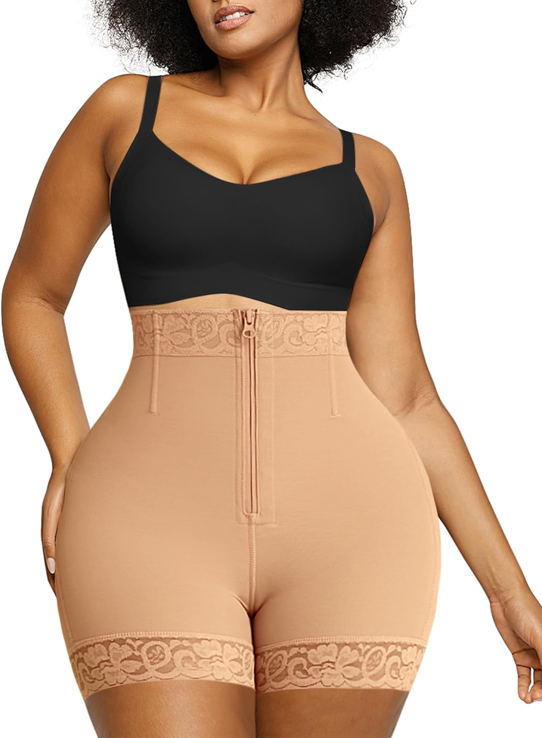 SHAPELLX Butt Lifter Shapewear Tummy Control Shorts for Women