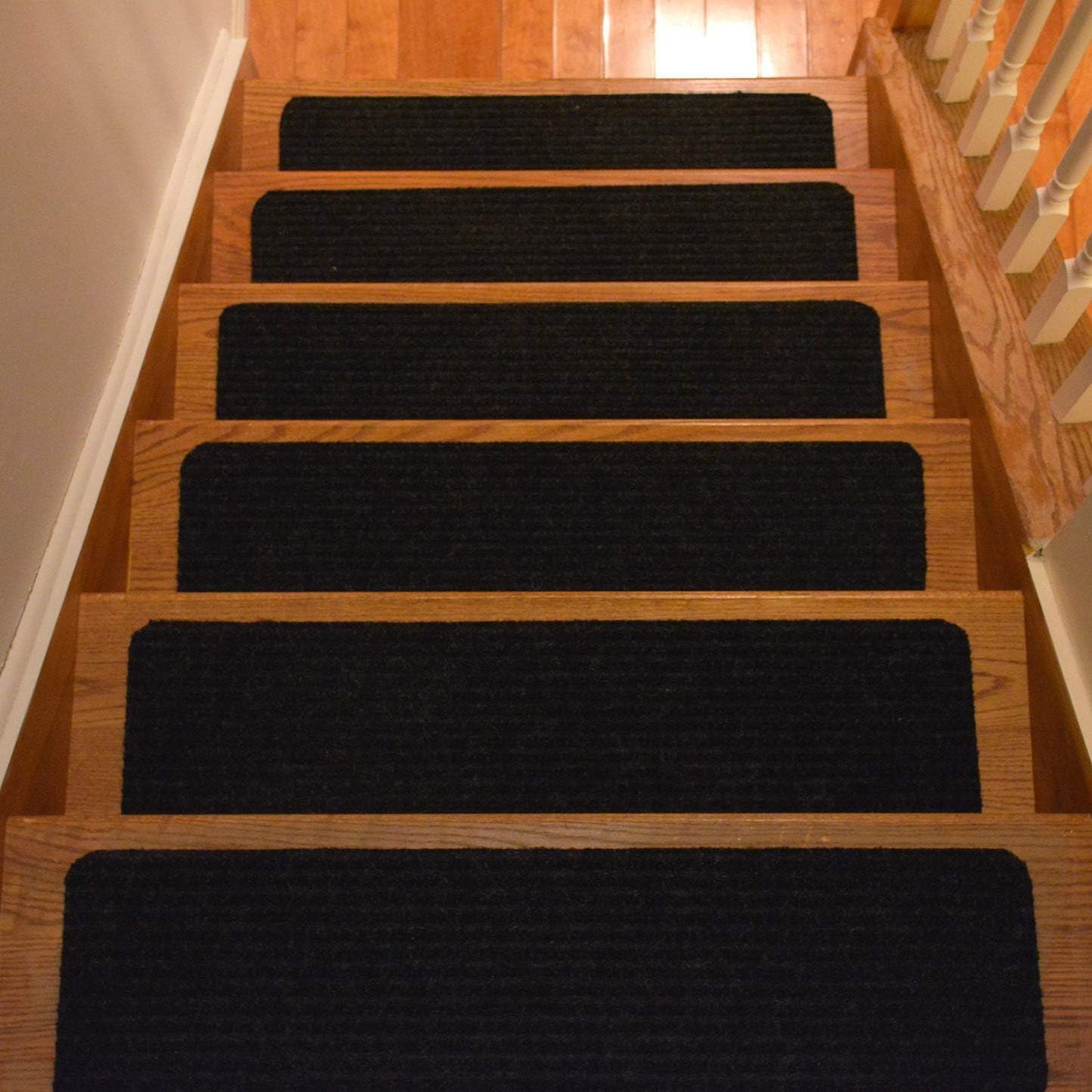 Stair Treads Collection Set of 13 Indoor Slip Resistant Treads