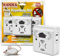 Riddex Sonic Plus Ultrasonic Pest Repeller 3-Pack - Odorless Indoor