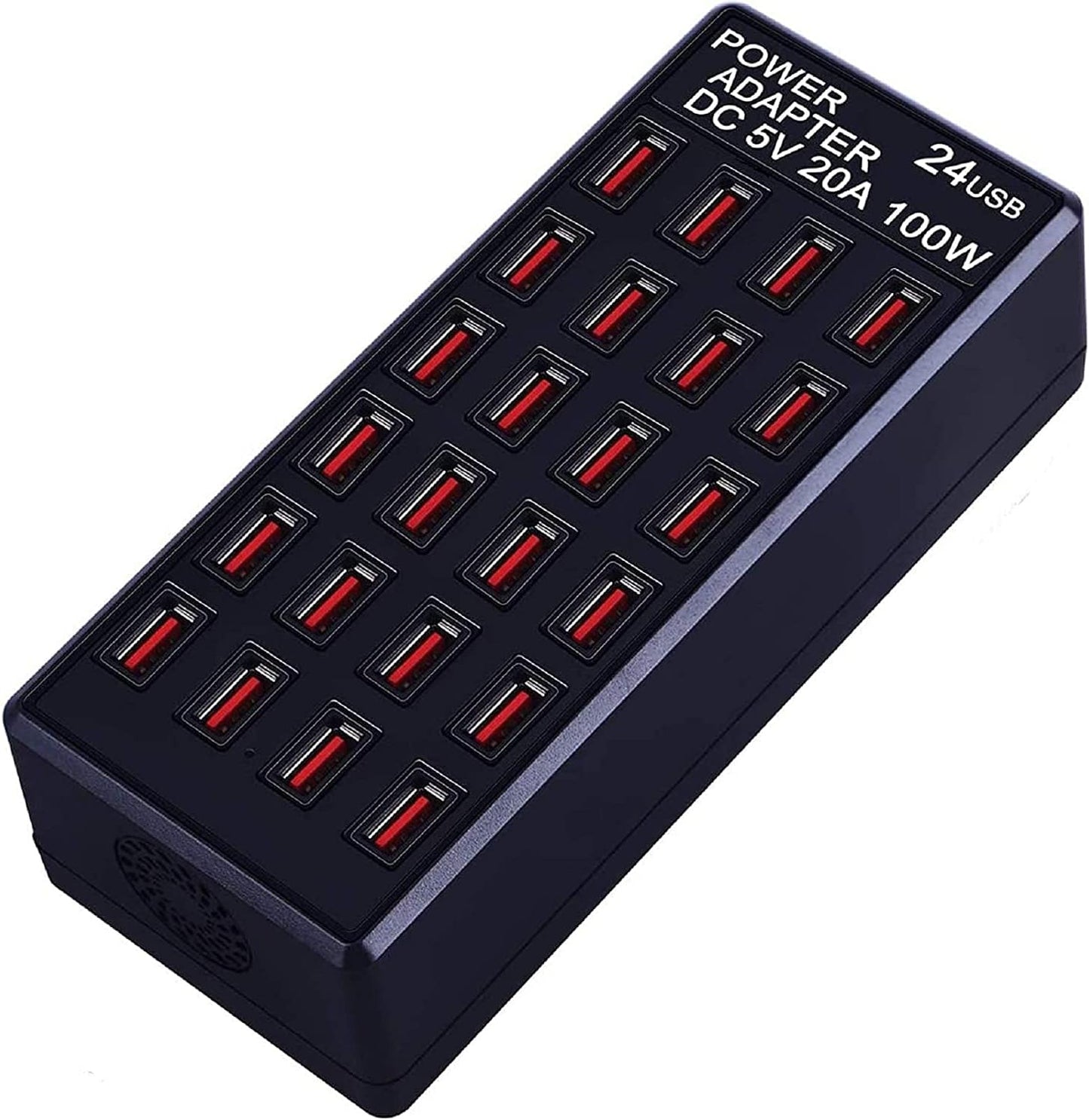 Fast Charge 24-Port USB Station for Multiple Devices - MIXILIN