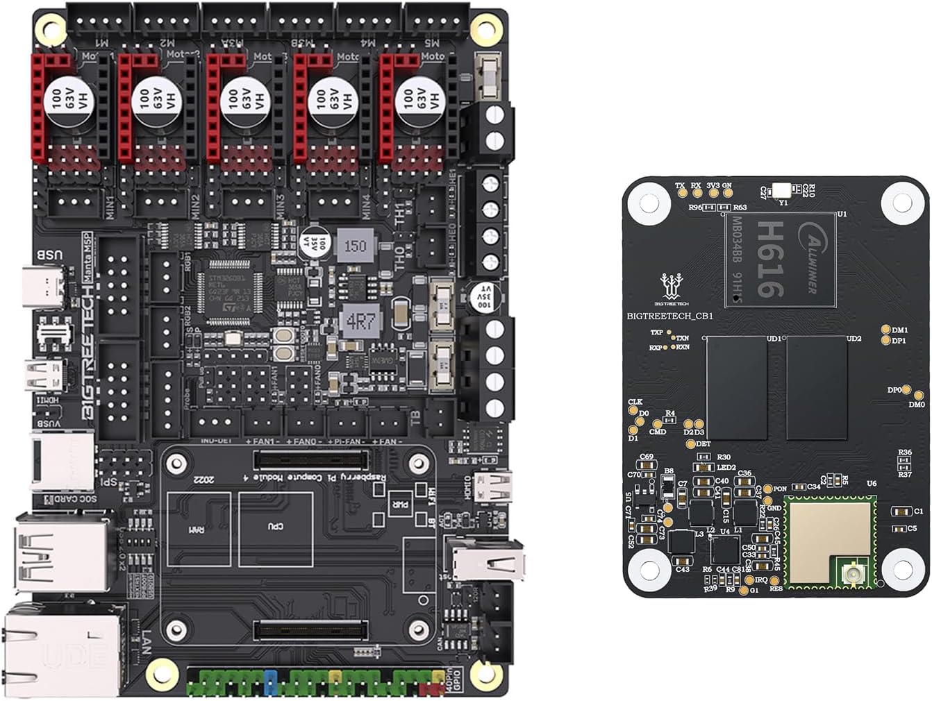 BIGTREETECH Manta M5P+CB1 V2.2 Control Board for 3D Printing