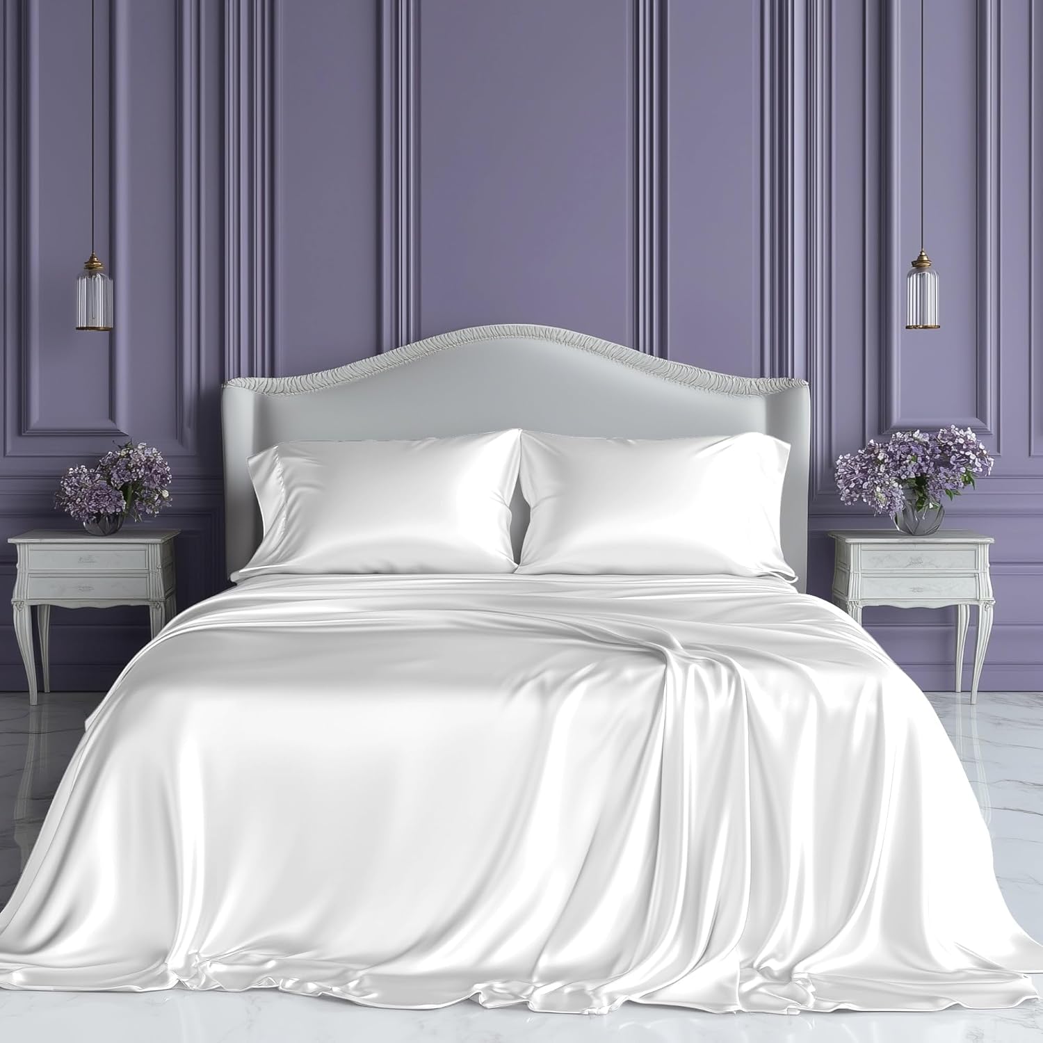 Satin Sheets Queen Size Set for Luxurious Sleep Experience