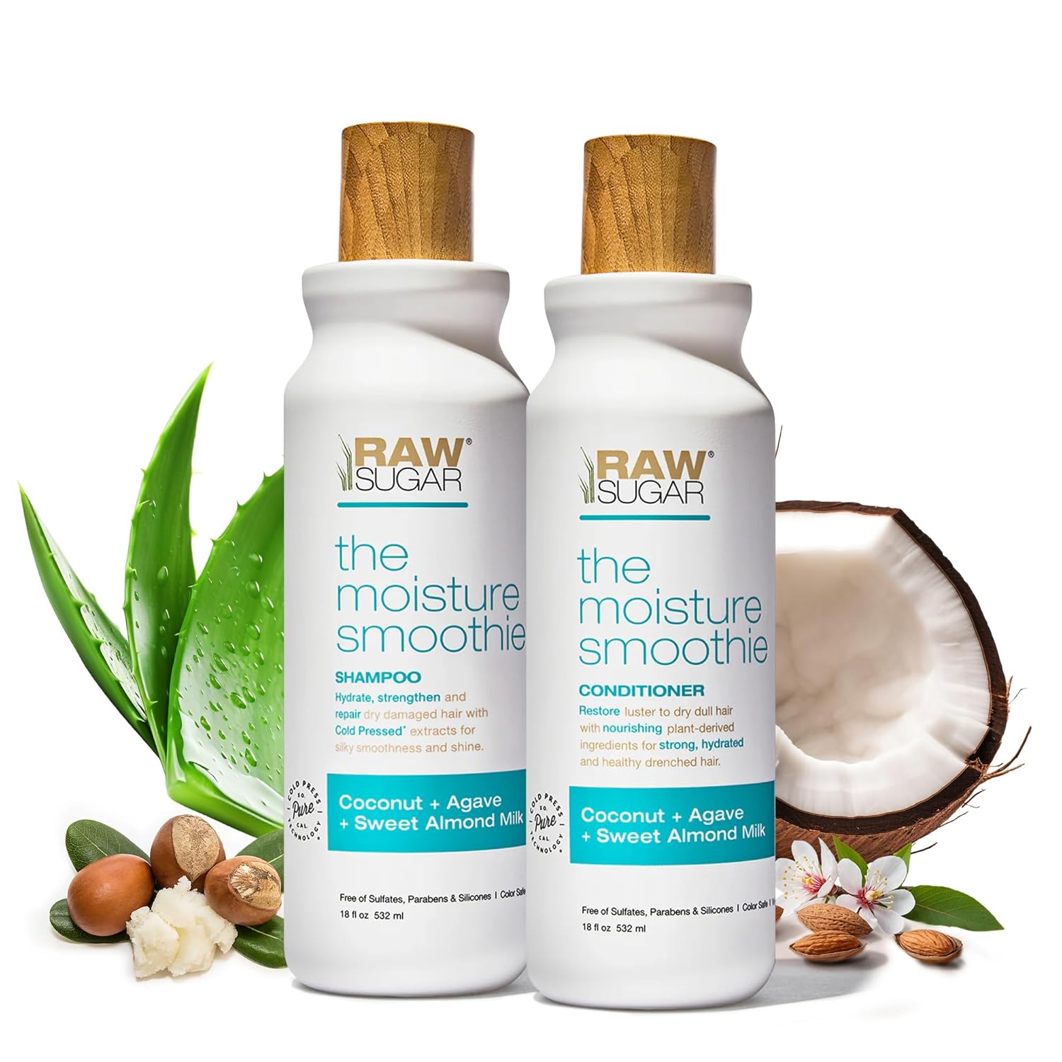Hydrating Coconut Oil Shampoo & Conditioner Set