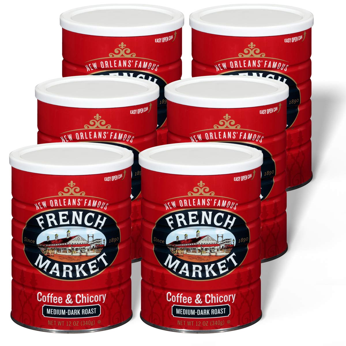 French Market Coffee & Chicory Medium-Dark Roast Ground Coffee
