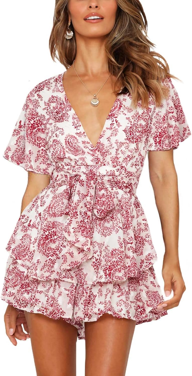 Stylish Floral Rompers for Women - Trendy Summer Jumpsuits