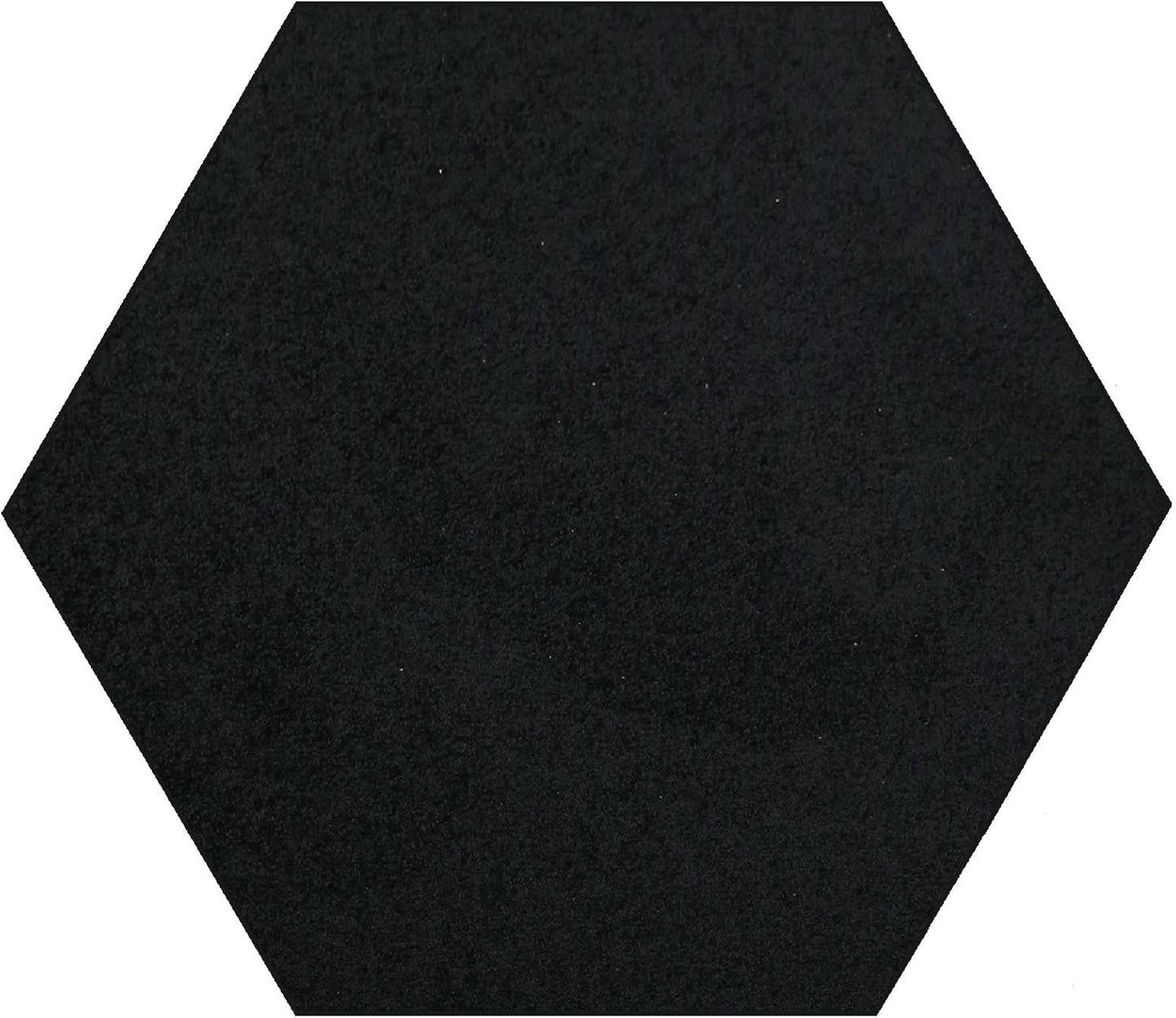 Ambiant Pet Friendly Solid Color Area Rug - 6ft Hexagon Design