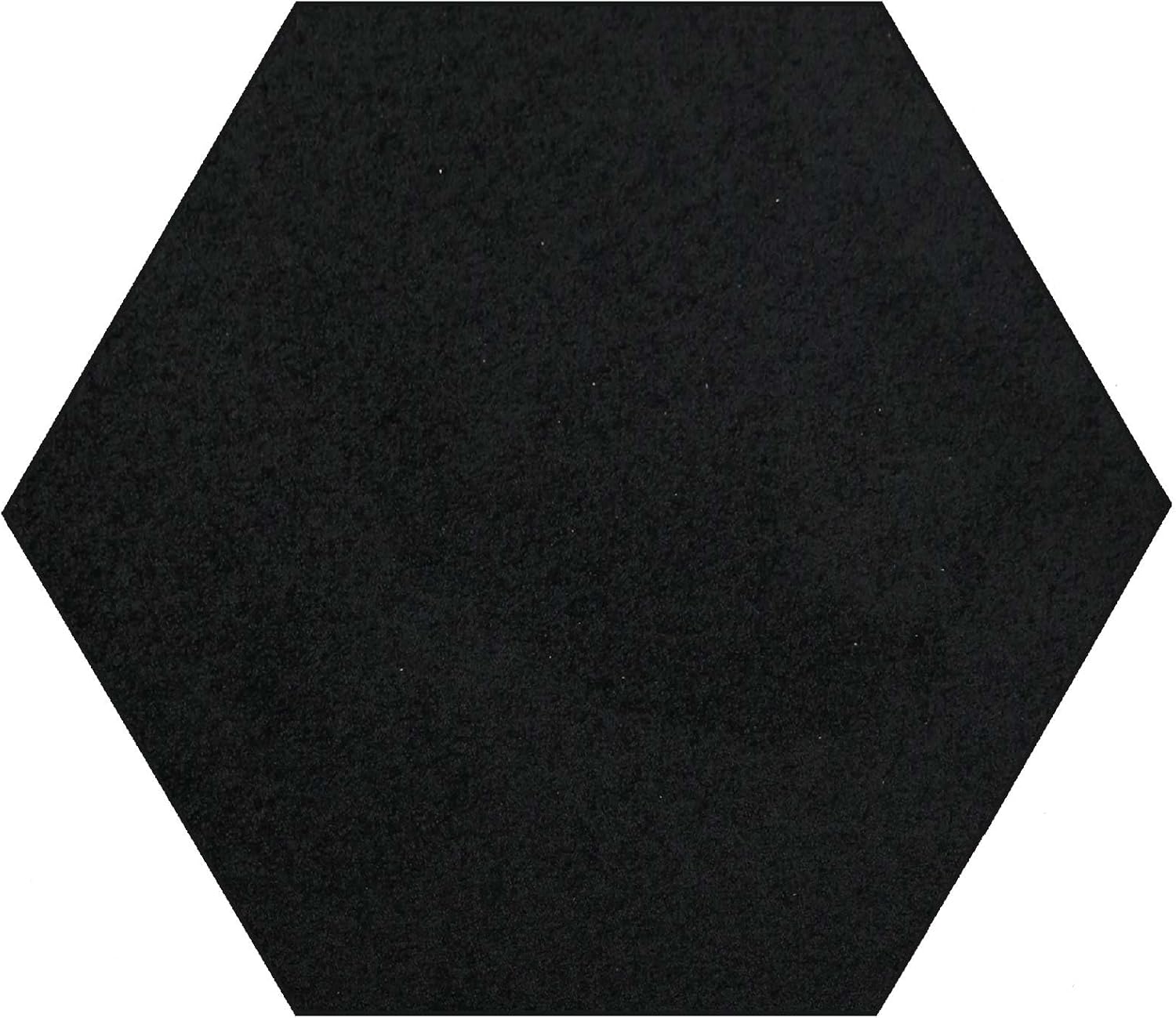 Ambiant Pet Friendly Solid Color Area Rug - 6ft Hexagon Design