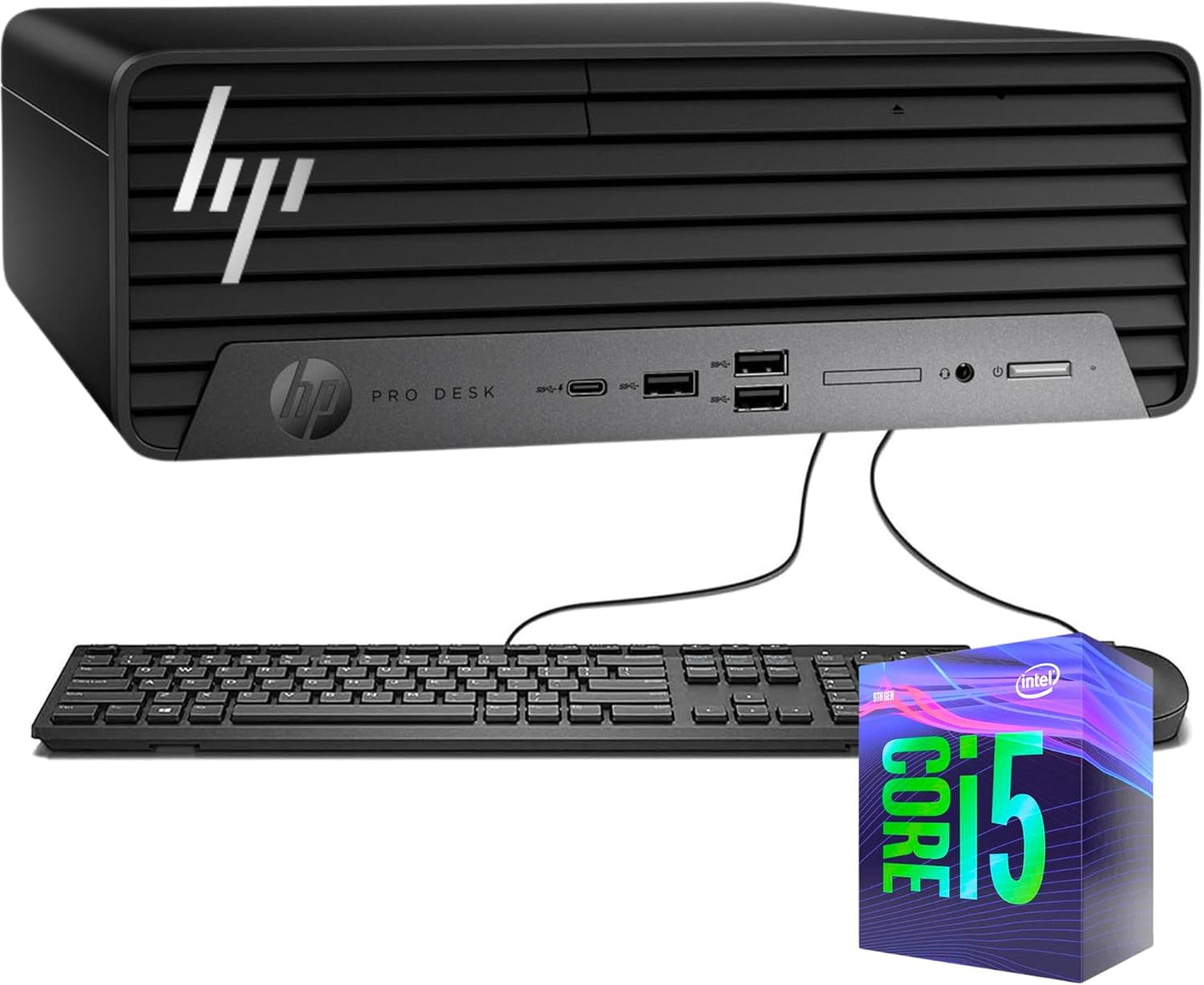 HP Compact Core-i5 Business Desktop with 32GB RAM and 1TB SSD