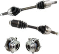 TRQ Front Driver & Passenger Side Drivetrain Kit - Direct Fit 4-Piece