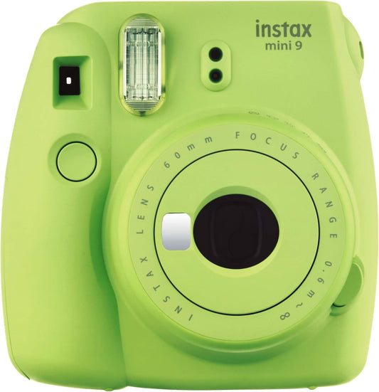 Fujifilm Instax Mini 9 Instant Camera in Lime Green for Fun Photos