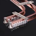 Silent Rose Gold Curtain Tracks - Flexible & Luxurious!