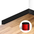 Flexible Baseboard Molding Trim 3 in x 40 ft - Easy Peel & Stick Wall