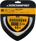 Jagwire 2X Pro Universal Gear Shift Kit - Polished Cables, 10 Colors