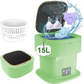 Compact Foldable Washer-Dryer Combo for Small Loads - Ideal for Baby Clothes & Undergarments