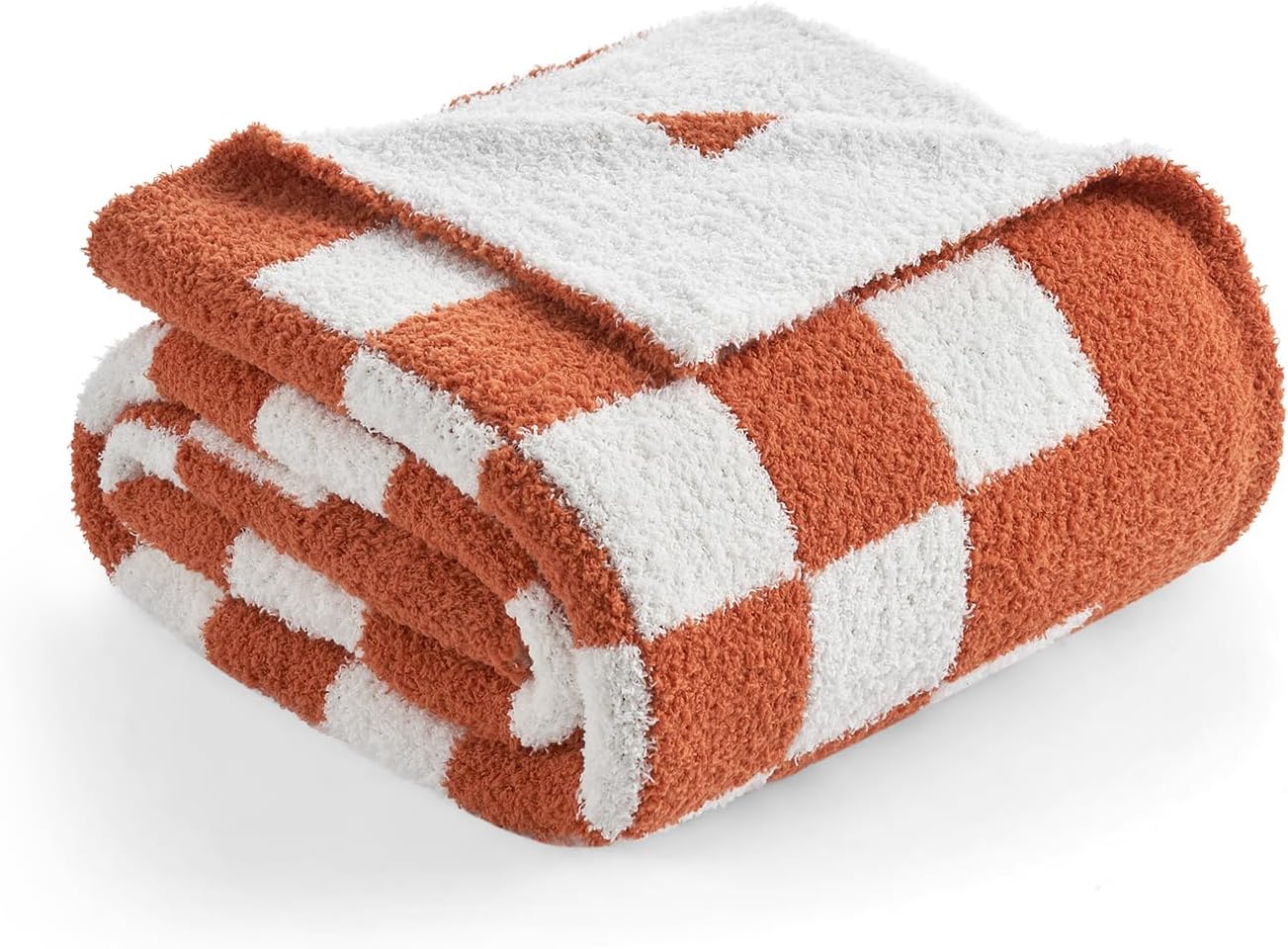 Snuggle Sac Checkered Blanket Twin Size 60x80 for Cozy Warmth