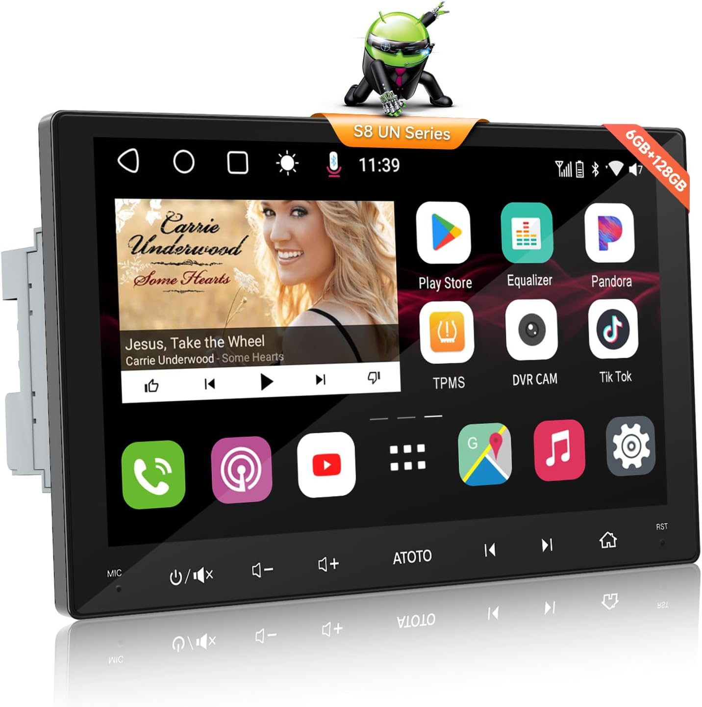 ATOTO S8 Ultra 9in QLED Double Din Android Car Stereo Review