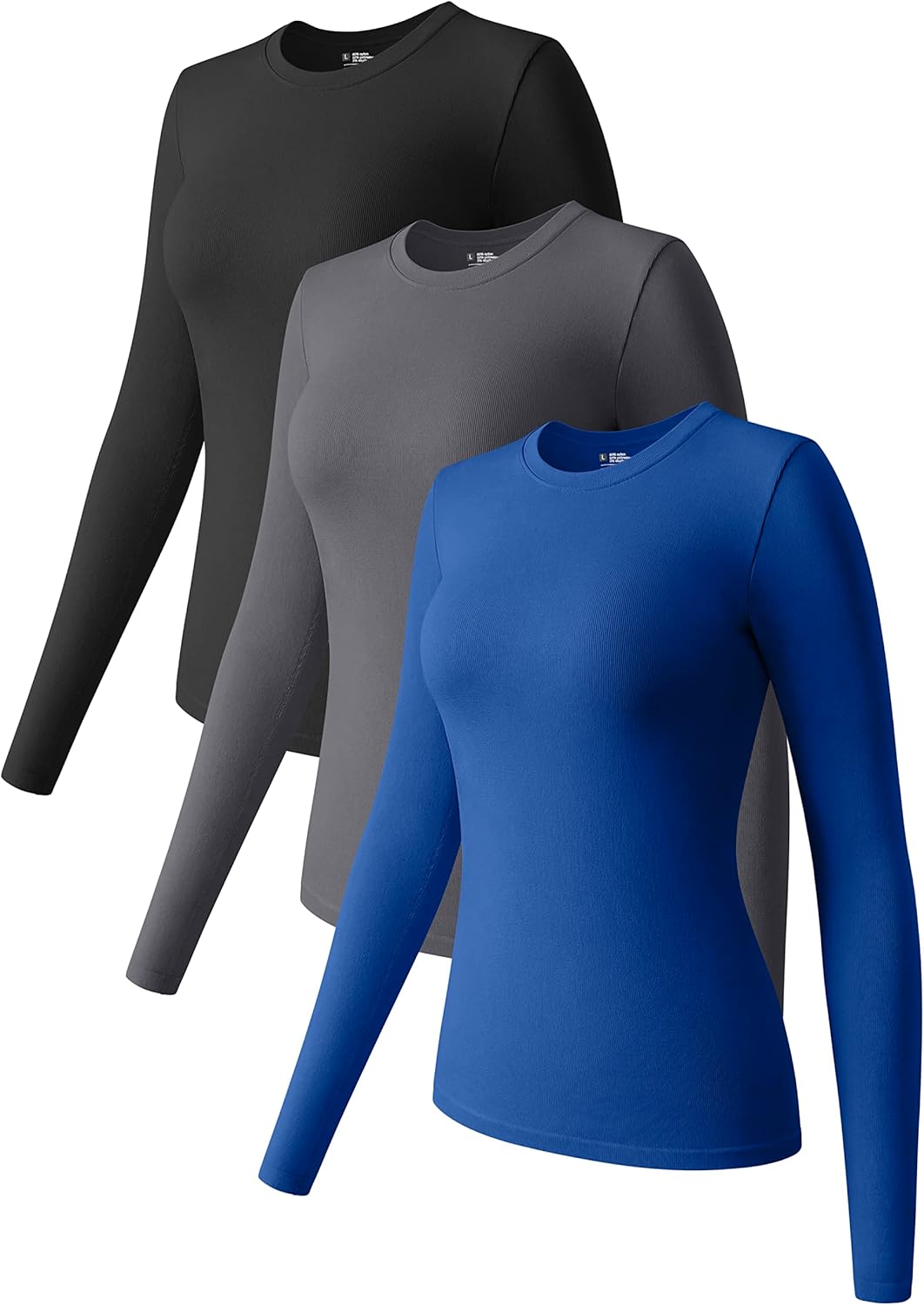 OQQ Womens 3 Piece Long Sleeve Tops for Ultimate Comfort