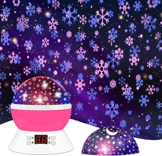 MOKOQI Snowflake Night Light: Magical Ceiling Projector