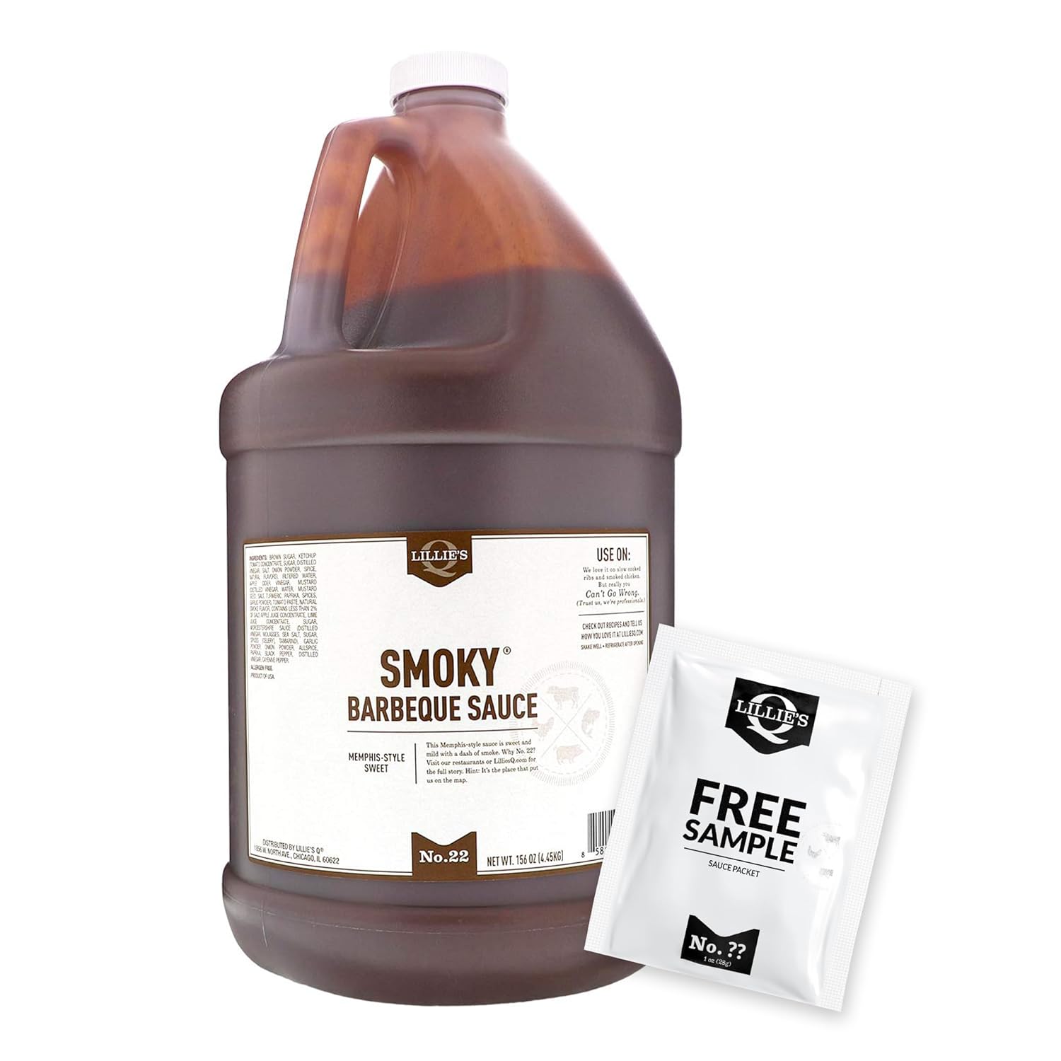 Smoky Barbeque Sauce by Lillie's Q - Gourmet BBQ Delight
