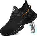 Steel Toe Shoes for Men Lightweight Work Safety Sneakers (Style QHVN)
