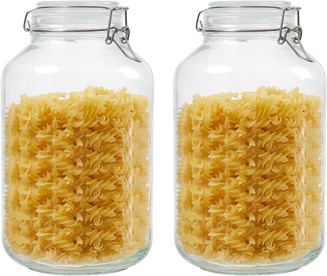 1 Gallon Glass Jars with Airtight Lids for Food Storage