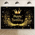 Laeacco Happy Birthday Backdrop 10x8ft for Stunning Parties