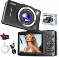 Digital Camera 4K Vlogging Point and Shoot - Compact 16x Zoom