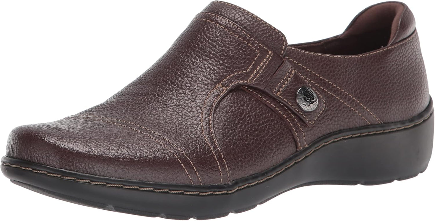 Clarks Women's Cora Poppy Loafer: Stylish Slip-On Comfort