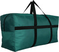 Extra Large Storage Duffle Bag with Zippers and Handles - Foldable in