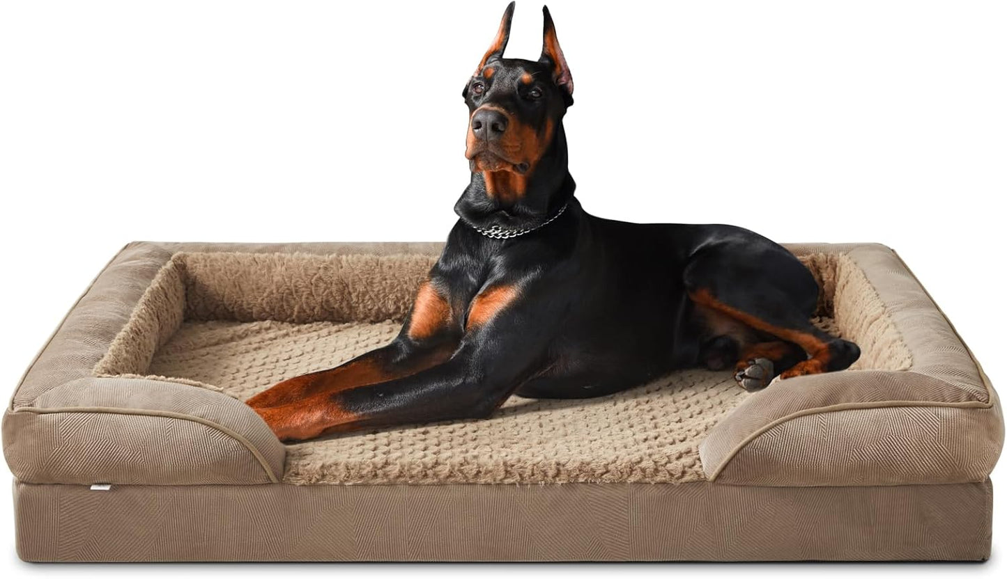 INVENHO Orthopedic Extra Large Dog Bed for Ultimate Comfort